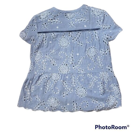 Holding Horses Short Sleeved Blouse. Size 0. - Picture 2 of 6